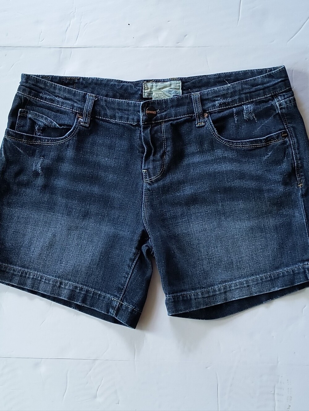 Maurices Dark Indigo Denim Shorts Size 11/12